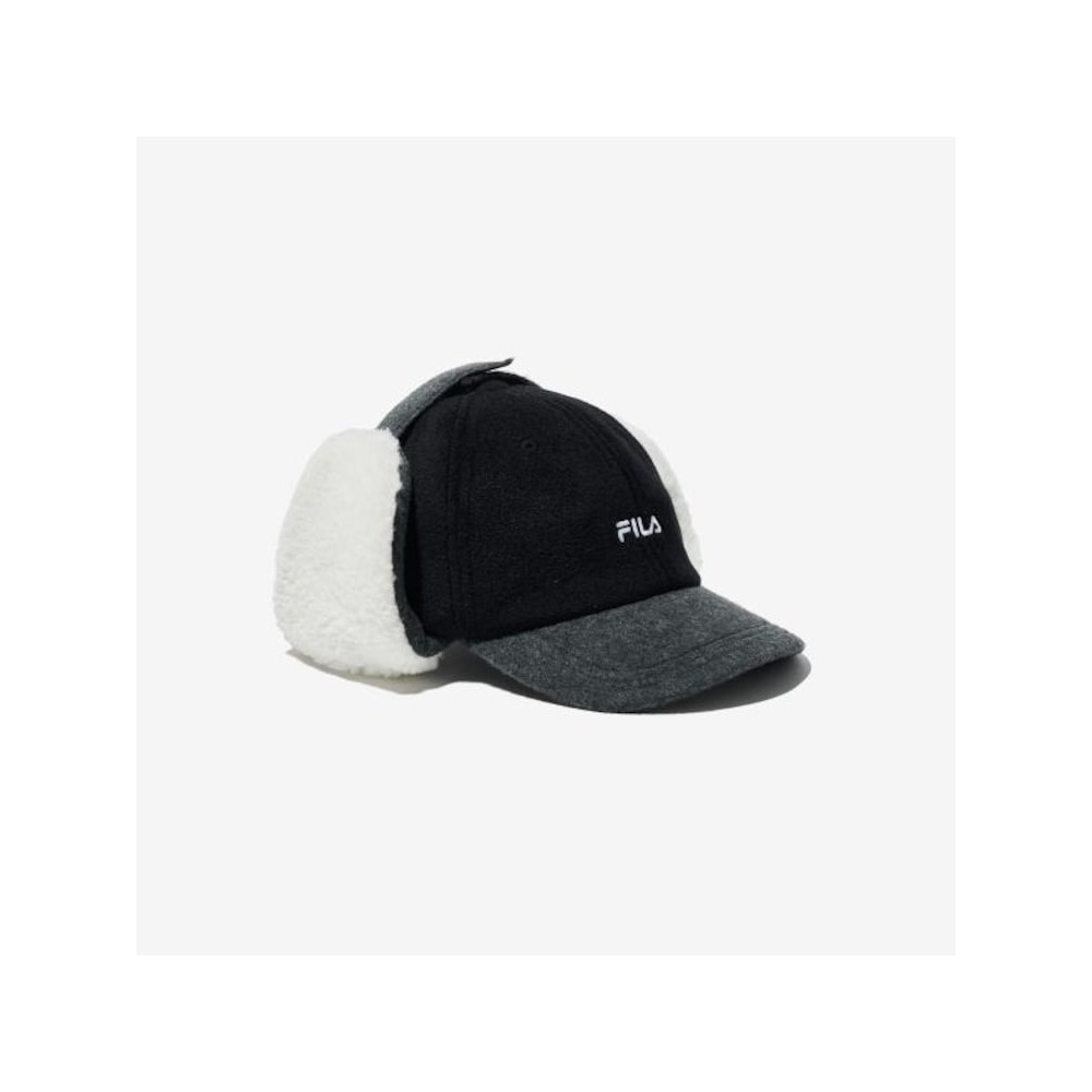 [FILA KIDS] フリースイヤーキャップハット (FK3CPG4014X_BLK) Q0ZFK3CPG4014XBLK