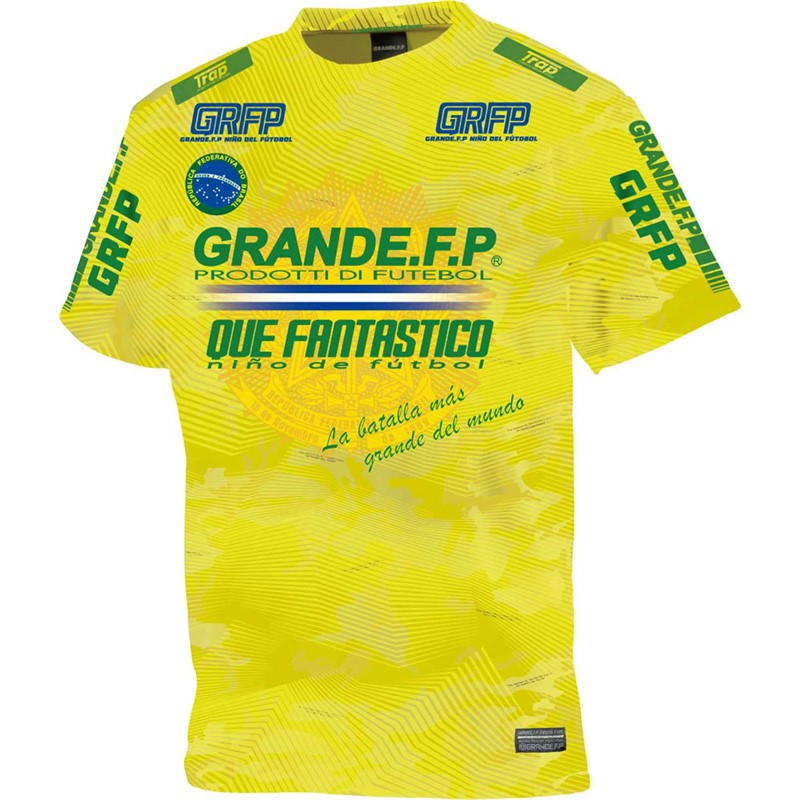 grande(グランデ) DEL MUNDO NATIONAL T フットサル半袖Tシャツ (gfph22022-6575)