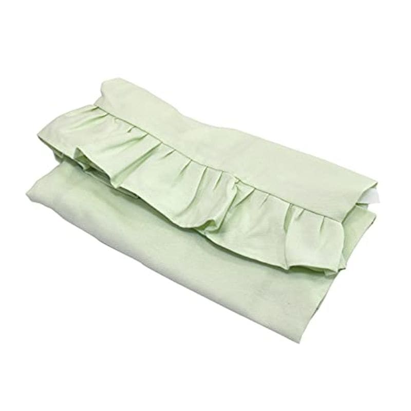 大きな取引 日本製 ずっと気になってた ヒモで結ぶ 枕カバー グリーン SEK抗菌防臭加工 カラー