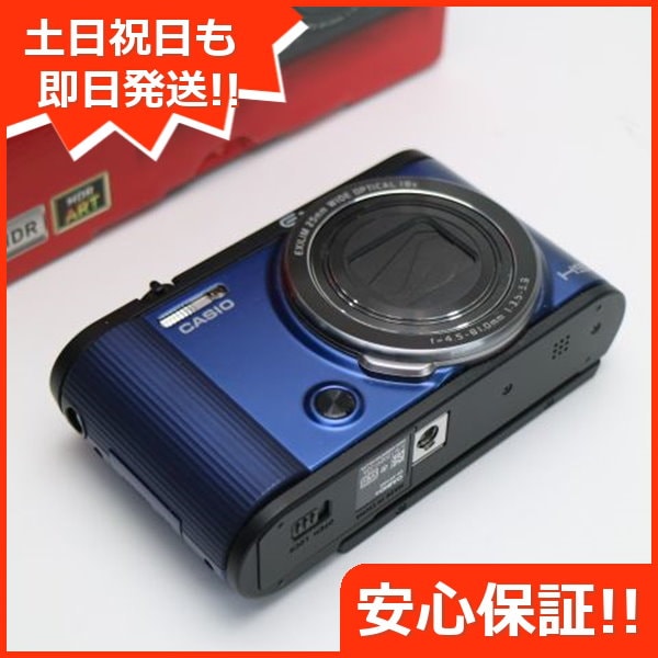 カメラ CASIO EX-ZR1600 Qoo10] カシオ 超美品 EX-ZR1600 ブルー