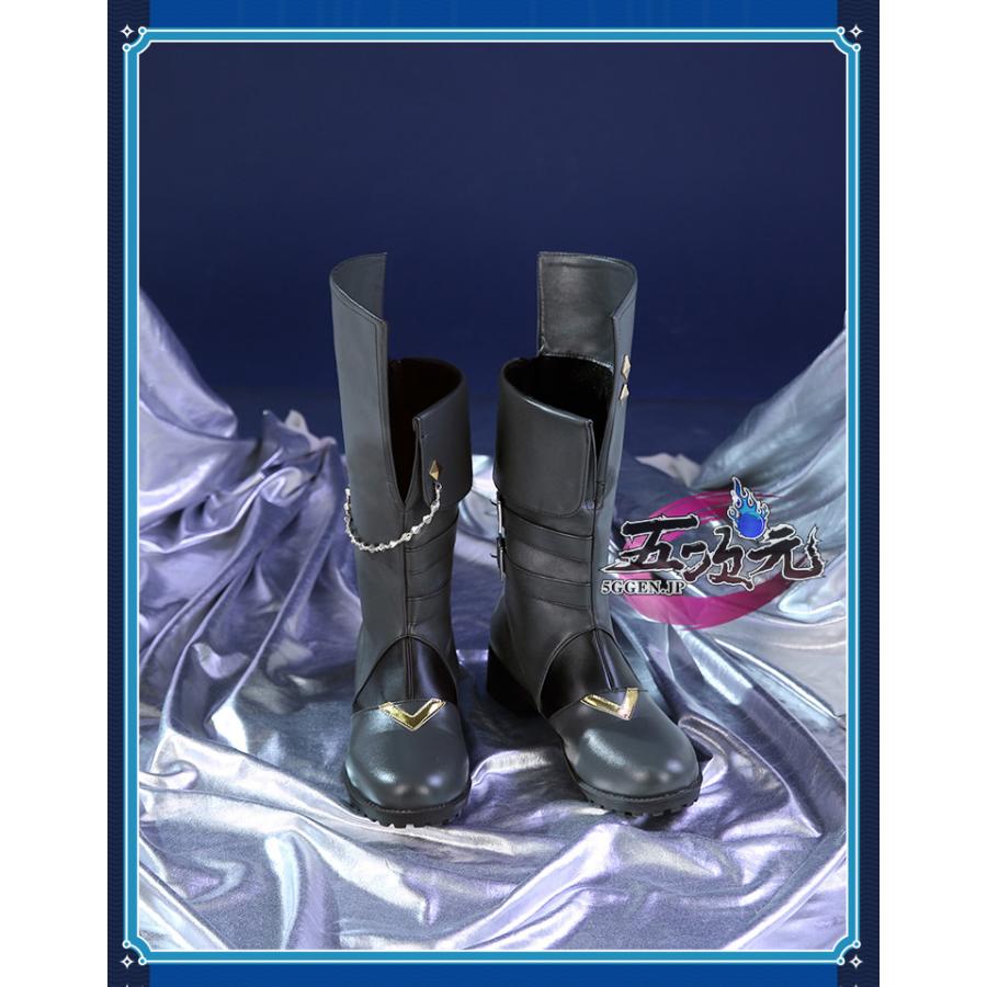 【SNS大人気】　原神　コスプレ　タルタリヤ　リメイク版　靴　ブーツ