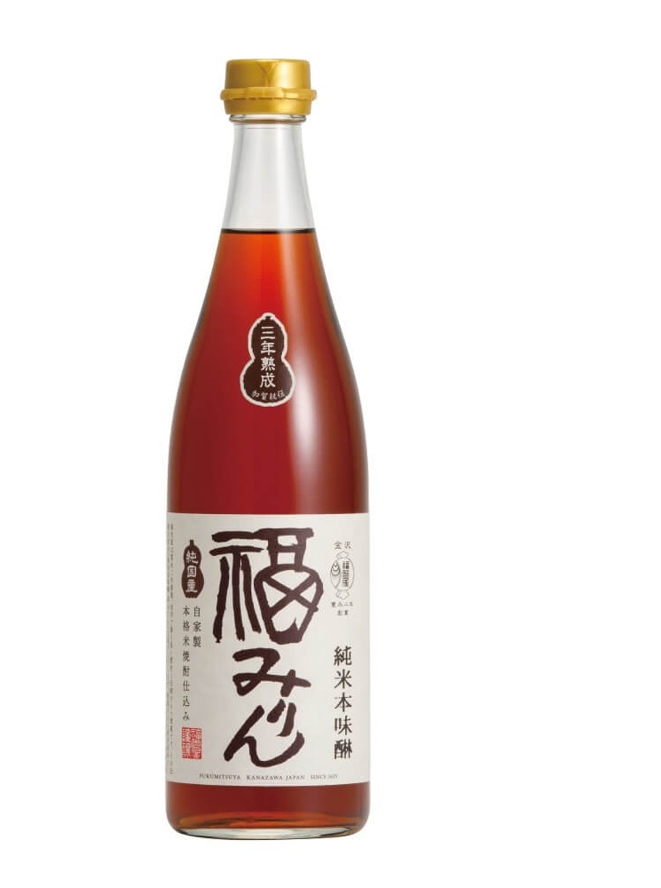 【送料無料】石川県 福光屋 純米本味醂 福みりん 三年熟成 720ml 2本