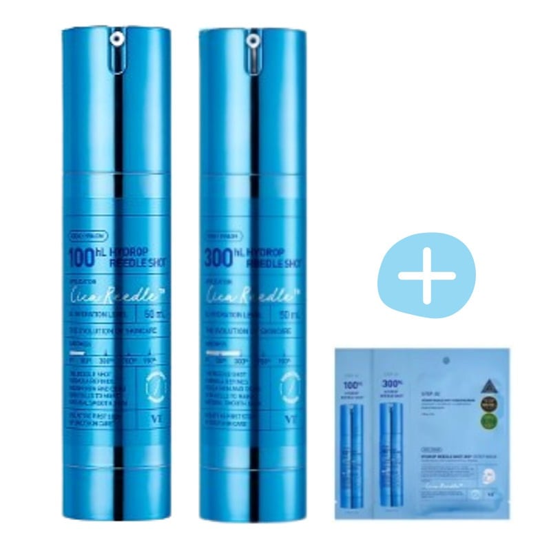 【V.T】【GIFTパック】ハイドロップ リドルショット 100hL+300hL /韓国コスメ/保湿