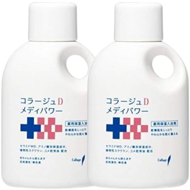 2個セット 持田ヘルスケア コラージュD メディパワー入浴剤 500ml 保湿入浴剤