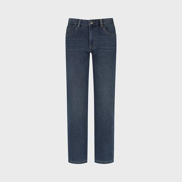 冬の四方スパンボンディングデニムパンツ2色ZOF4DP1301