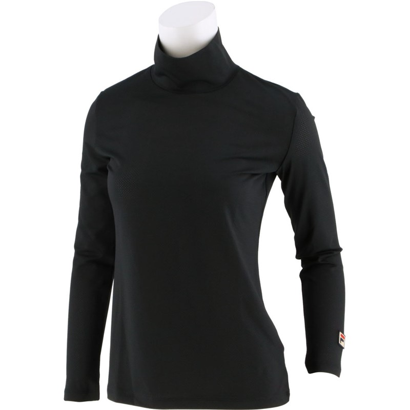 00 WメッシュハイネックL/Sシャツ テニスインナーシャツ (el0116-08z)