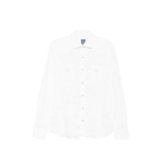 BARBA Men Shirts 54064 0001 WHITE