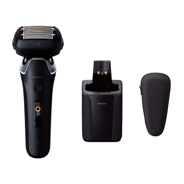 メンズシェーバー ラムダッシュPRO 6枚刃 ES-L690U-K クラフトブラック 全自動洗浄充電器付