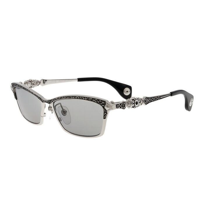 サングラス 209252301 56mm 日本製 2024 Vol.24 チタン 925Silver オニキス