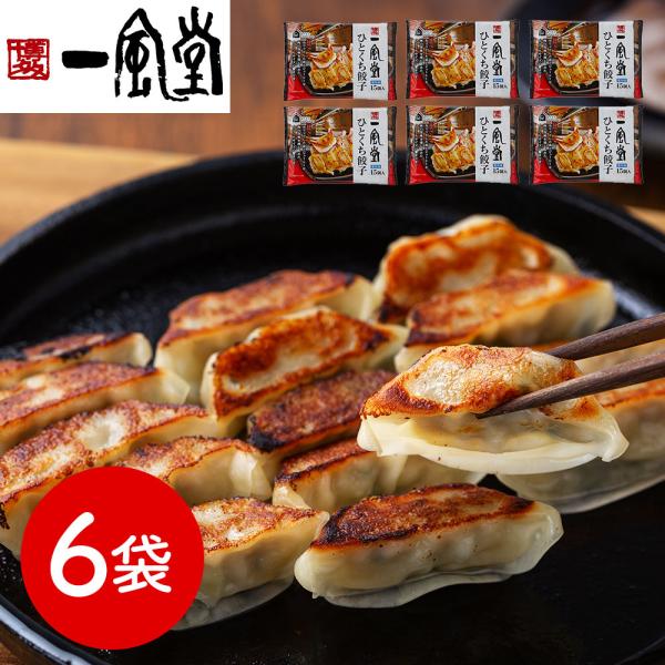 福岡 博多一風堂 博多ひとくち餃子 6袋 SISK