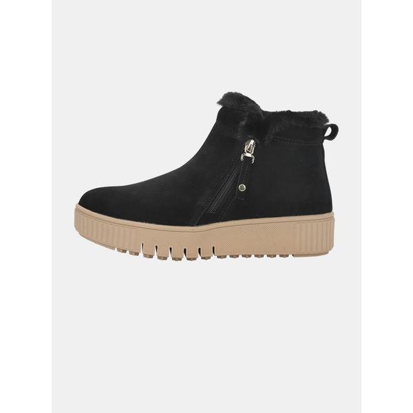 女性カジュアルブーツ スエード 防寒 ぼちゃぼちゃ 裏地 ブーツ SQS439_P412582389