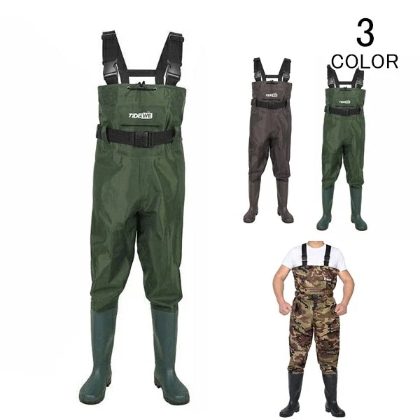 母の日新作 釣り用長靴 作業服 メンス レディース 胸ポケット 補修材付 胴付長靴 胴長 土木 防災 清掃 農業 農作業 漁業 水仕事 長靴 大人 大きいサイズ 子供 防水 通気 釣り 水産 潮干狩り