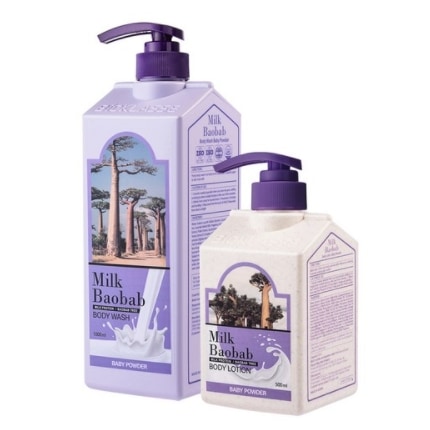 ベビーパウダーの香り ボディウォッシュ1000ml+ボディローション500mlボディケアセット 4,934円