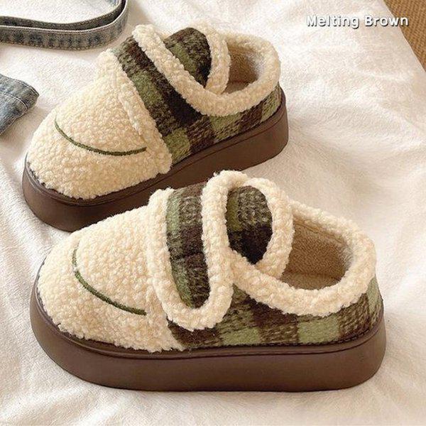 女性用ファーシューズスニーカー SS76