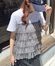 ホワイト×グレー