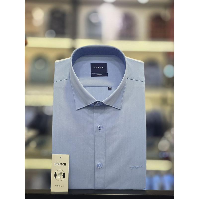 [] モーダルスパンカラスナップボタン スリムフィットシャツ YJFSBS161BL [P003734164]