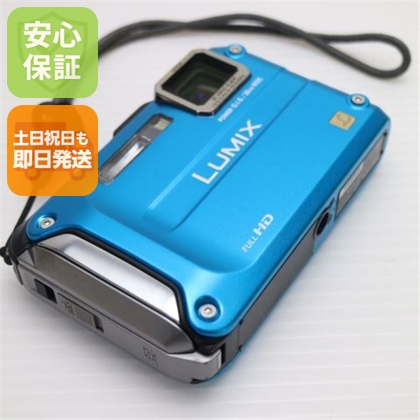 美品 DMC-FT3 スプラッシュブルー Panasonic LUMIX デジカメ 184