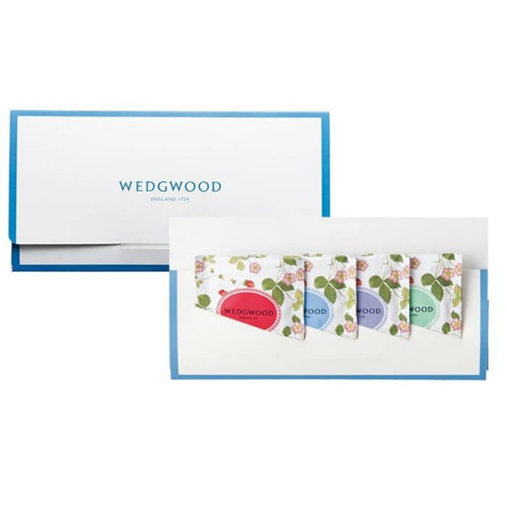 ウェッジウッド ワイルド ストロベリー ティーバッグセット（プチギフト用） ギフト プレゼント 贈り物 誕生日プレゼント 記念日プレゼント 結婚祝い お祝い お返し 内祝い プチギフト クリスマス