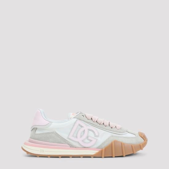 DOLCE & GABBANA Women Sneakers CK2384 AZ681 8S160 AVORIO ROSA