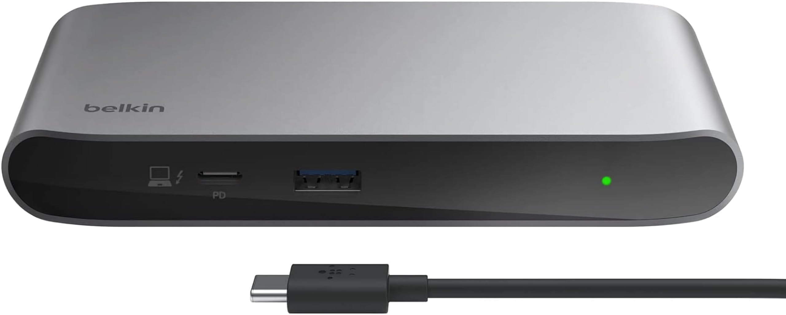 Belkin 5-in-1 Thunderbolt 4ドッキングステーション 40Gbpsデータ転送 96W PD対応 デュアル4K/60Hz シングル8K/30Hz