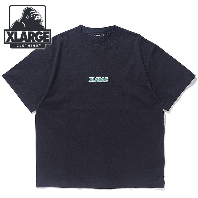 メール便 メンズ スタンダードロゴ ショートスリーブTシャツ [101242011006] STANDARD LOGO S/S TEE x-large エックスラージ トップス 半袖 BLACK
