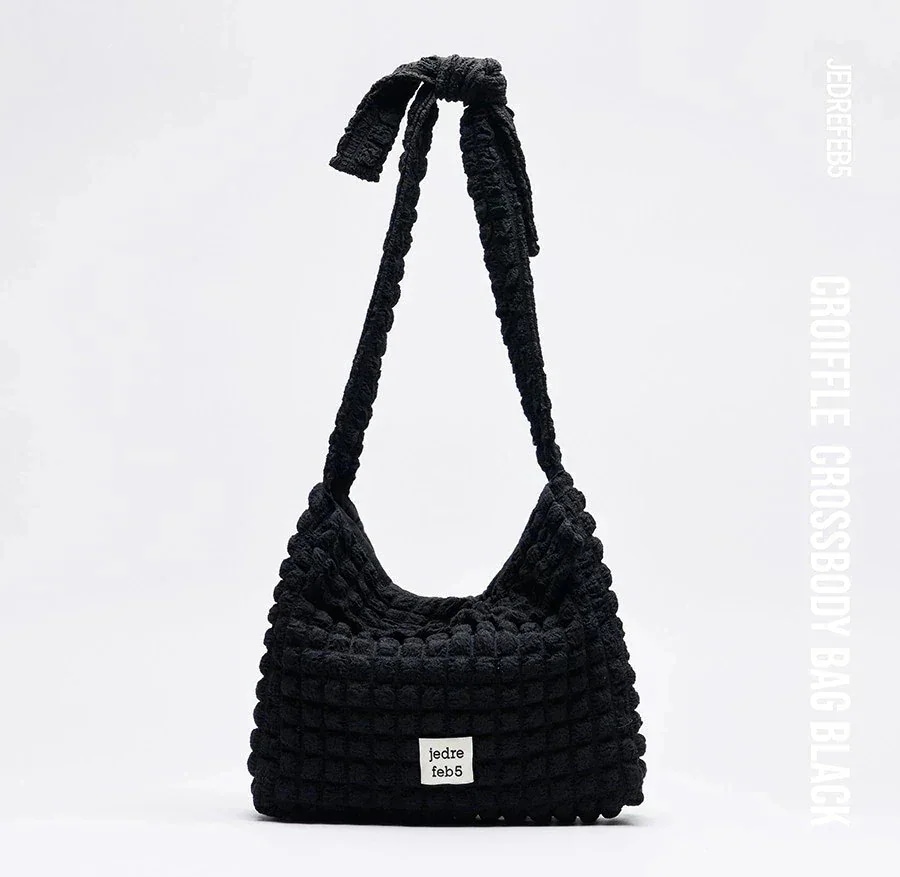 JEDREFEB5 【ハンソヒ着用】Croiffle shoulder bag送料 無料