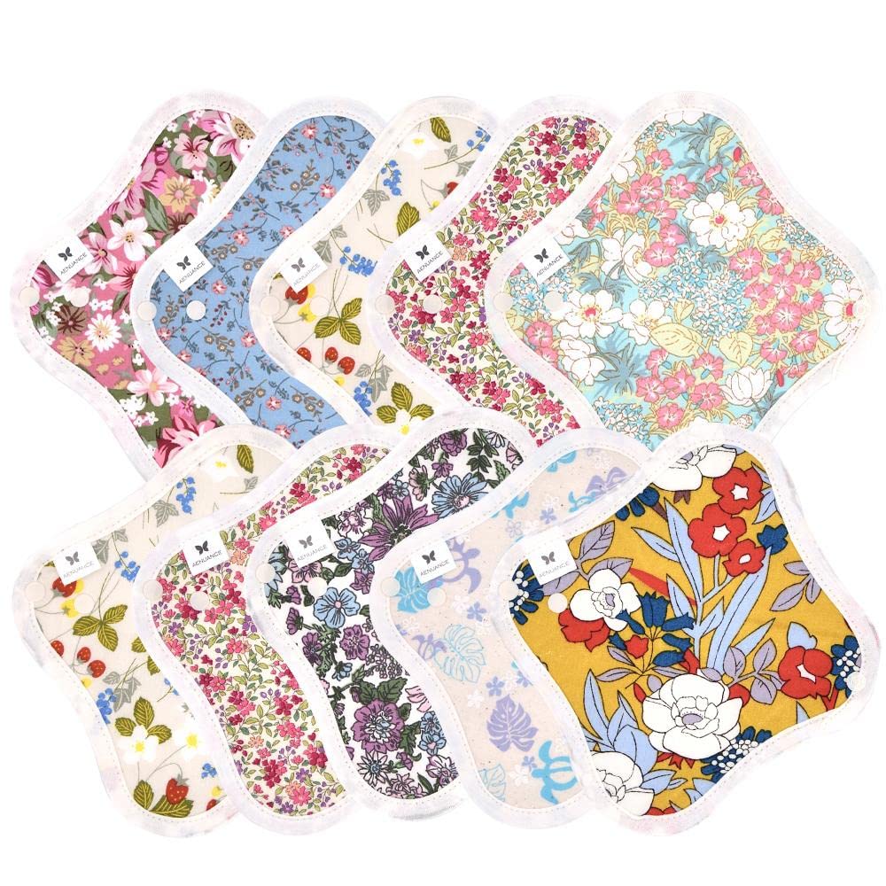 AENUANCE(エニュアンス) 布ナプキン おりもの用 ライナー 10枚 セット SS 薄手 布ライナー 薄型