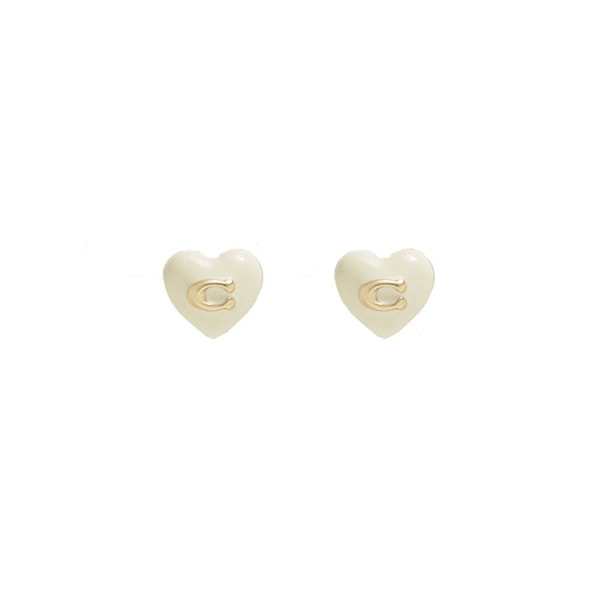 ピアス 479226 GLD100 ハート レディース ホワイト アクセサリー ゴールド