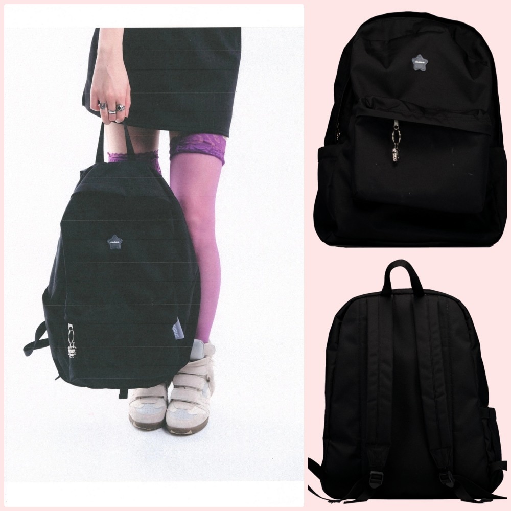 【Shalom】MEMORY BACKPACK BLACK