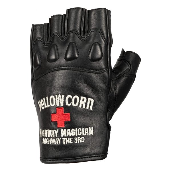 YG-249S ハーフフィンガーグローブ ブラック Mサイズ YG-249SBKM