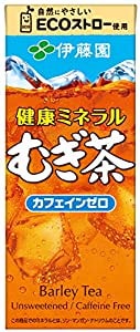 伊藤園 健康ミネラルむぎ茶 紙パック 250ml24本