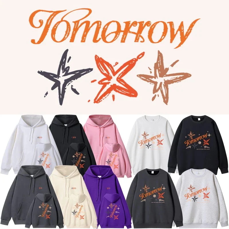 tx Tスペシャル Tomorrow シネマスウェットシャツ ルーズプリントトップススプリング2枚購入でカード1パスケース