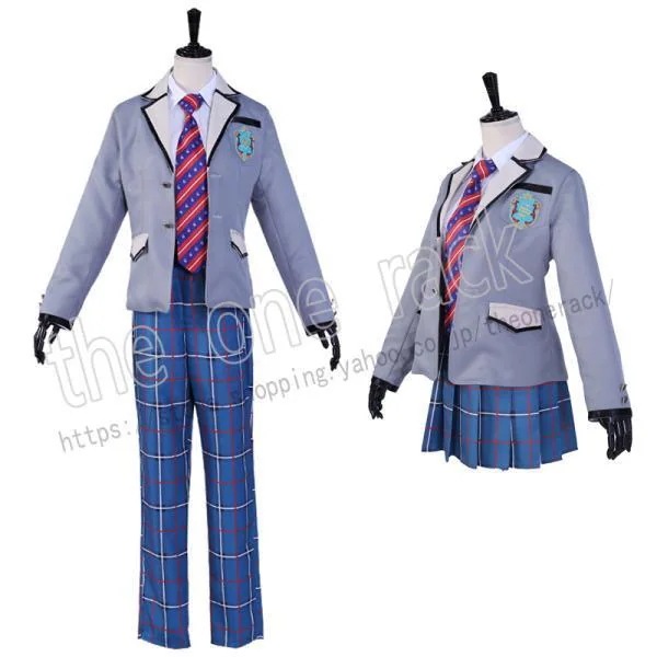 【新品開催 即納】あんさんぶるスターズ 乱凪砂 七種 茨 コスプレ衣装 秀越学園制服 コスチューム 演出服 変装 仮装 ハロウィン イベント