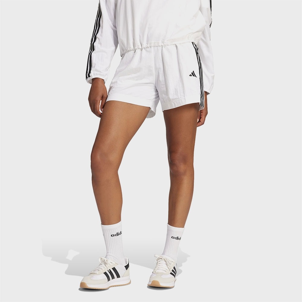 アディダス エッセンシャル 3S ライフスタイル ウ woven ショーツ - ホワイト / JE1310