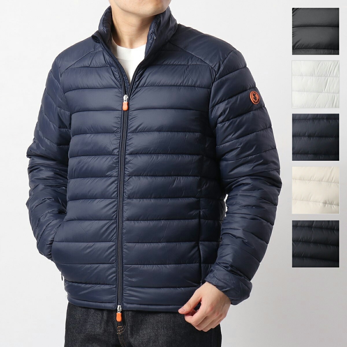 SAVE THE DUCK セイブザダック エコダウン ALEXANDER D32430M GIGA メンズ ブルゾン 中綿ジャケット ライトダウン パッカブル仕様 カラー6色