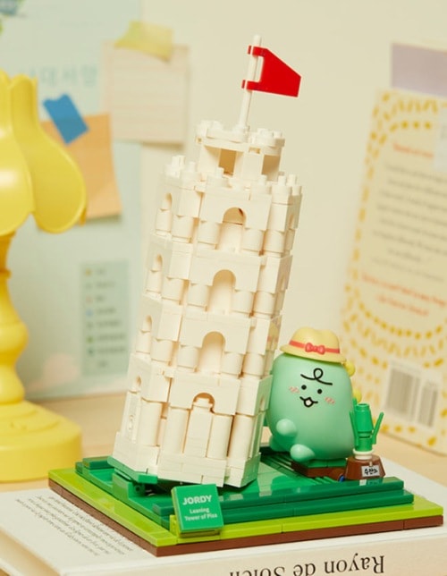 ブリックフィギュアピサの斜塔_ジョルディ