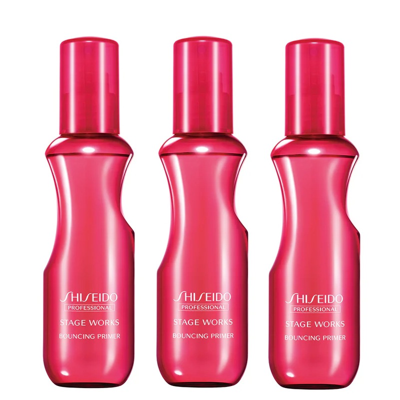 資生堂 ステージワークス バウンシングプライマー150mL ×3個 セット ヘアローション スタイリング やわらかい髪 細い髪 ハリコシ