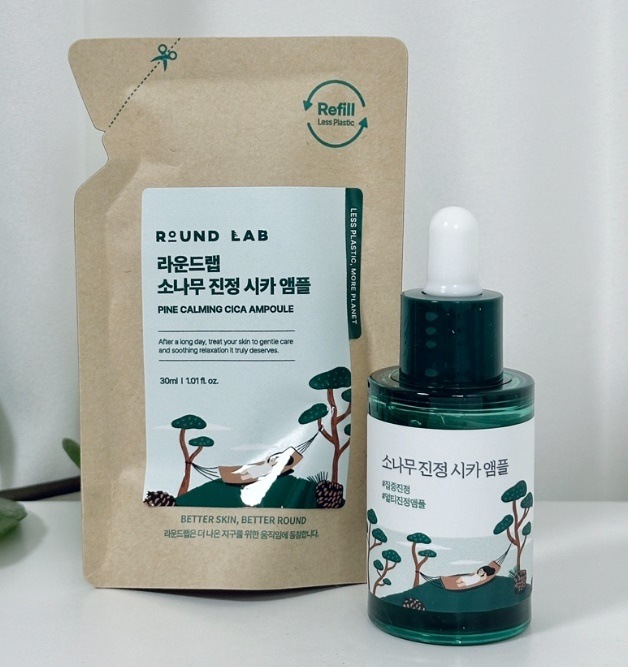 [1+1]ラウンドラップ松 鎮静 シカアンプル 30ml+30ML リフィル