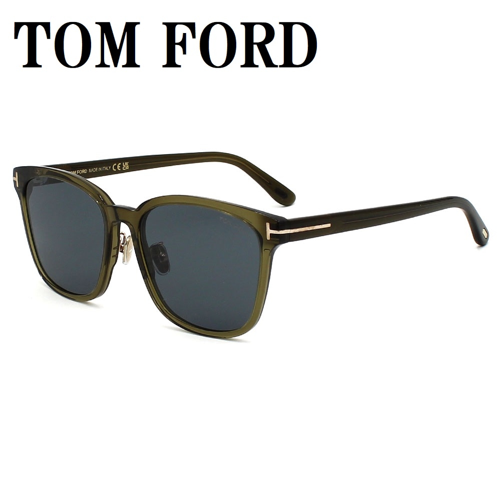 サングラス FT1130K 98A 56 アジアンフィット メガネ 眼鏡 UVカット 紫外線カット メンズ レディース グレー カーキ クリア