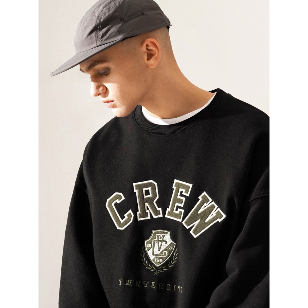 TWNシティクルーマンツーマンブラックEYMT3406