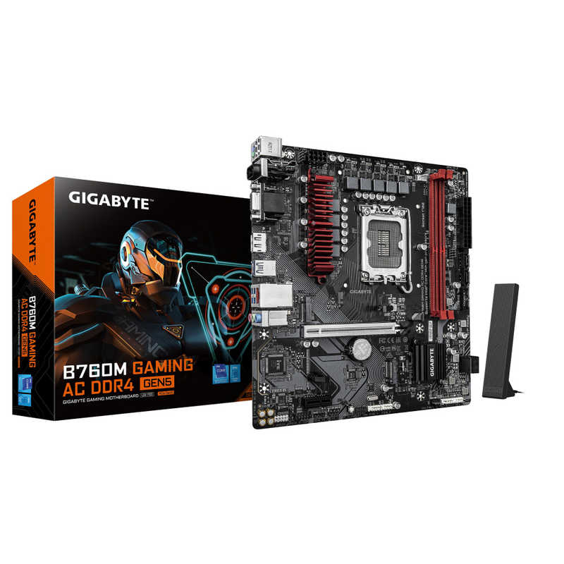 GIGABYTE　B760M GAMING AC DDR4 GEN5 ［MicroATX］　B760M G AC D4 GEN5