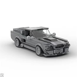 ブロック レゴ LEGO 車 テクニック 乗り物 互換品 MOC G500 SUV AWD