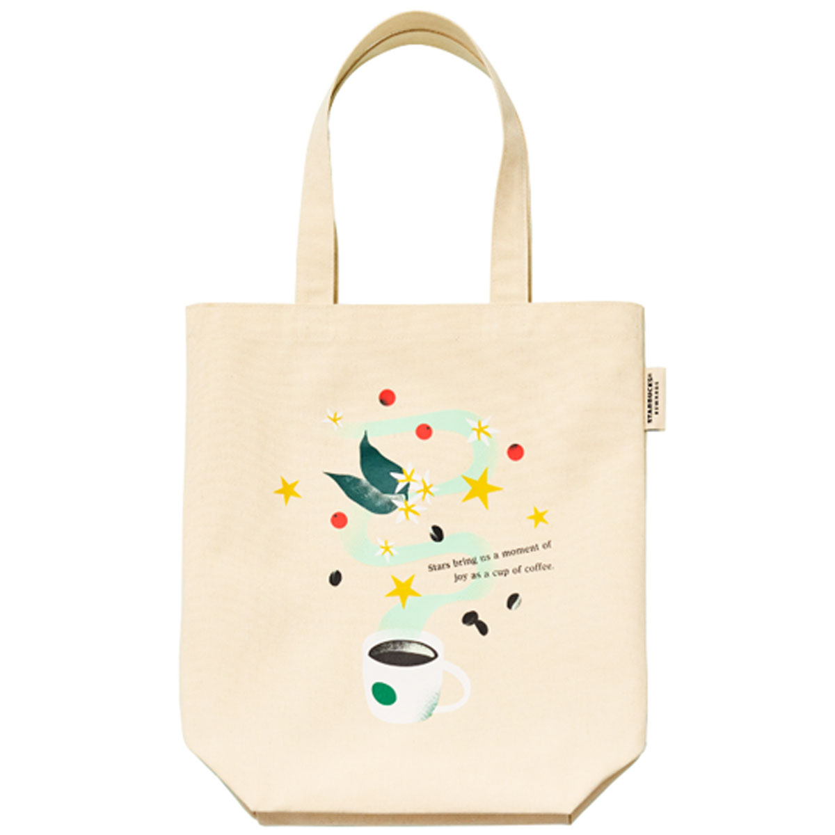 トートバッグ Coffee Story スタバ サブバッグ お弁当 エコバッグ バッグ ベージュ ロゴデザイン エコバッグ 通勤 通学 鞄 ブラック カバン かばん バッグギフト ブランド かわいい