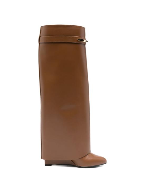 GIVENCHY Women Boots BE703XE1J7 913 Leather Brown