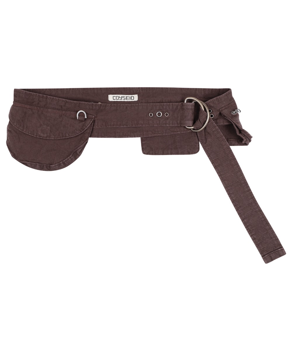 【COYSEIO】 25FW COTTON BELT BAG : WINE