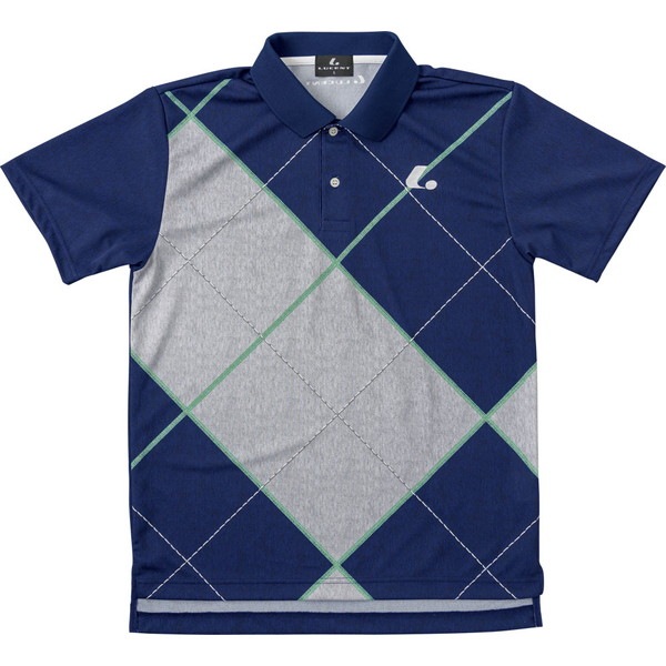 LUCENT ルーセント UNI ゲームシャツ ネイビー テニス XLP8386 半袖