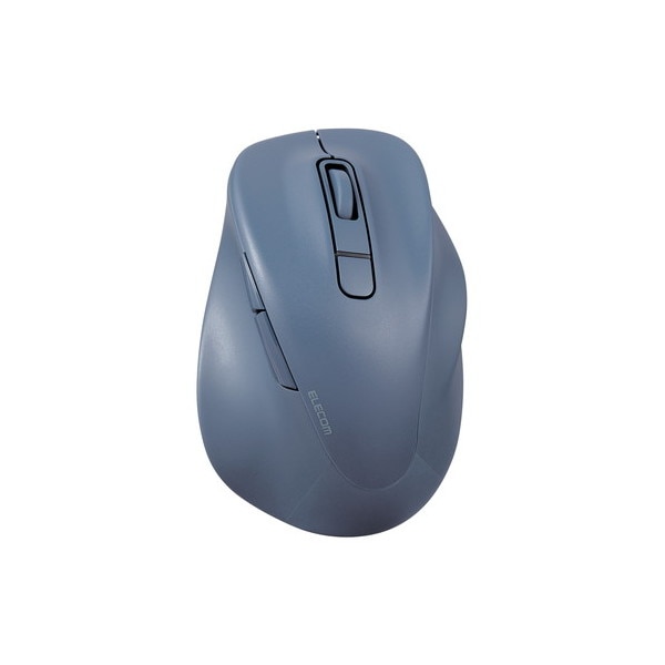 M-XGXL30BBSKBU Bluetoothマウス 静音 ワイヤレス 無線 5ボタン 右手専用 抗菌 XLサイズ EX-G ブルー メーカー直送