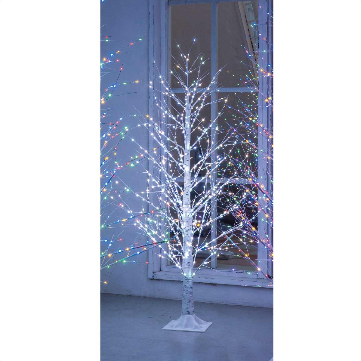 エントリーでポイント5倍！11月4日20:0011月11日1:59ブランチツリー リモコン付き 1000球 H150cm 1本クリスマスツリー ブランチツリー イルミネーション led 白樺 おしゃれ