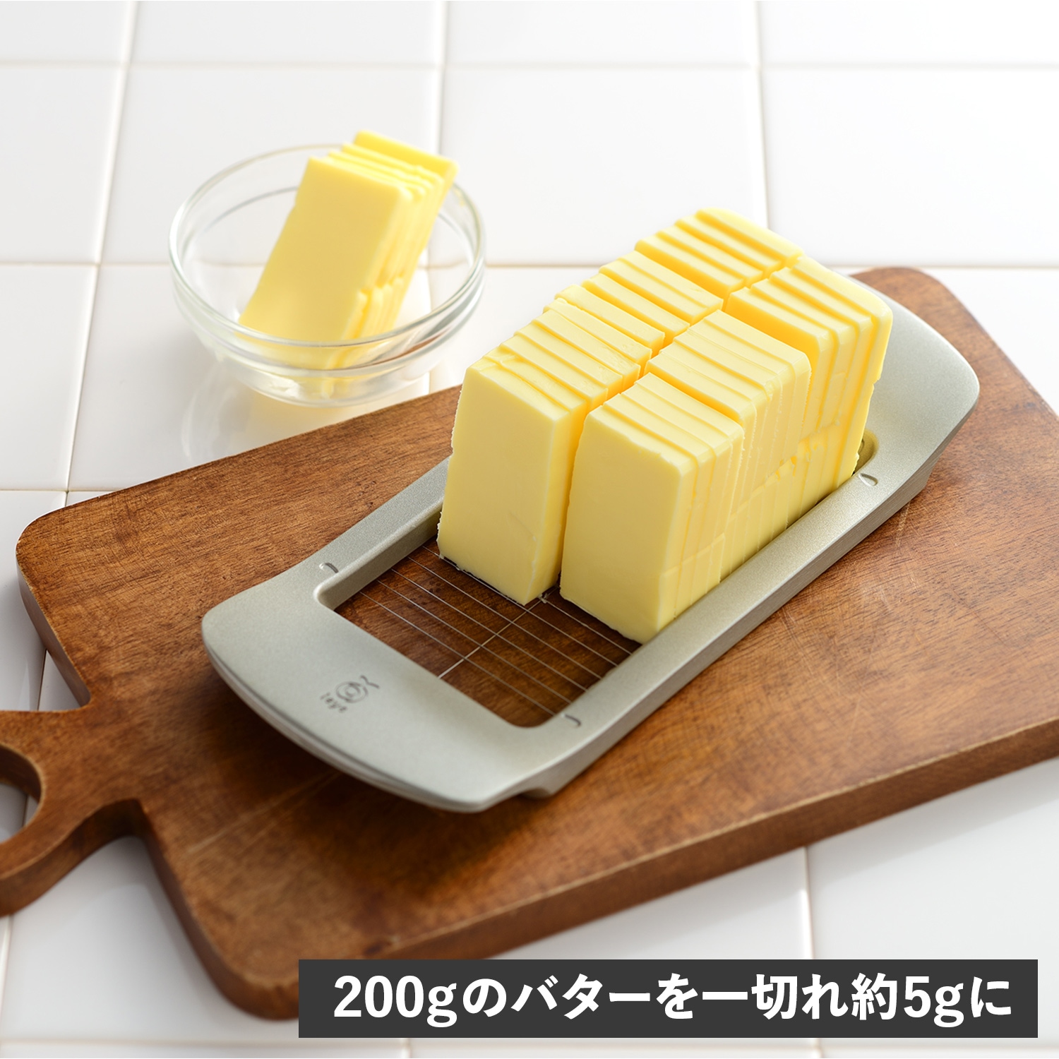 バターカッター キッチンツール スライサー 調理器具 450g 5g ステンレスワイヤーでスーッと切れるバターカッター LS1551 5,203円