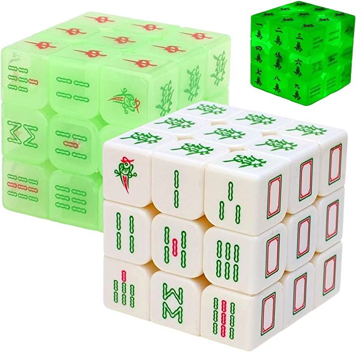 Qoo10] 麻雀牌型 キューブパズル マージャン 立 : おもちゃ・知育